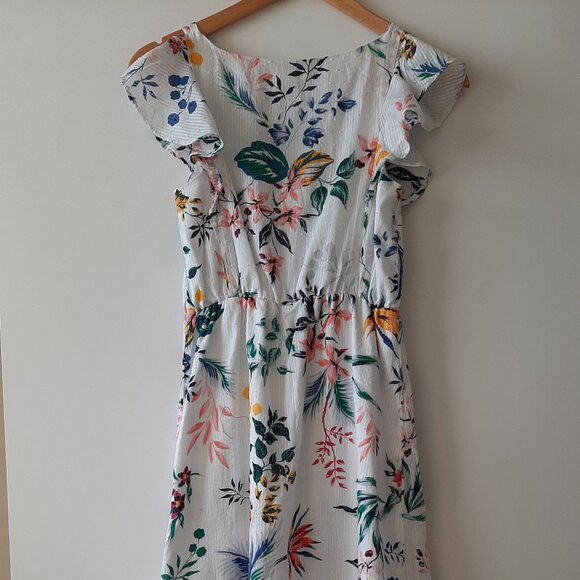 JOE FRESH - Cotton Floral Maxi Dress - Size XS - Picture 6 of 7